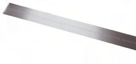 Band-It 9.53mm x 0.63mm x 30.5m Stainless Steel 201Band